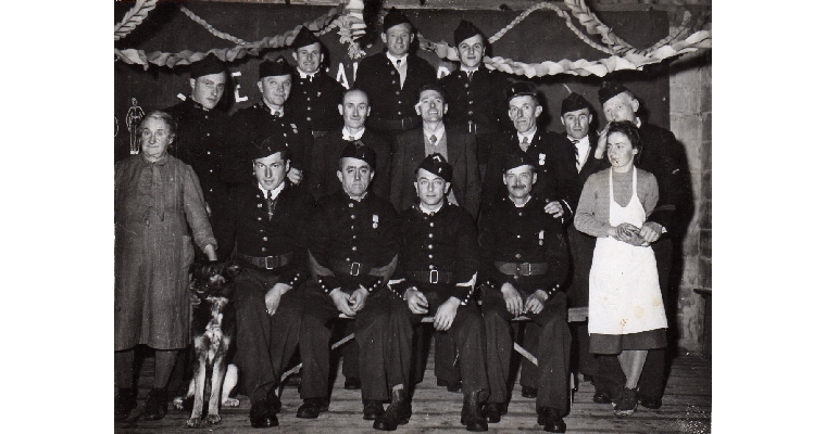 Les pompiers vers 1960